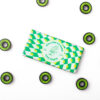 Rolling Stoned Precision Stainless Steel 8mm Bearings - Green Trips
