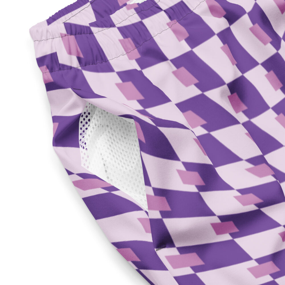 Rolling Stoned Swim Trunks - Grandaddy Purple