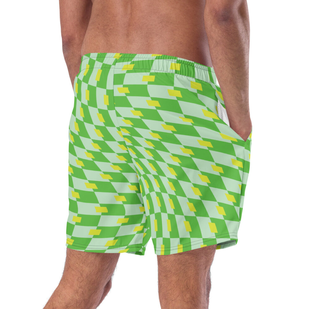Rolling Stoned Swim Trunks - Pineapple Express