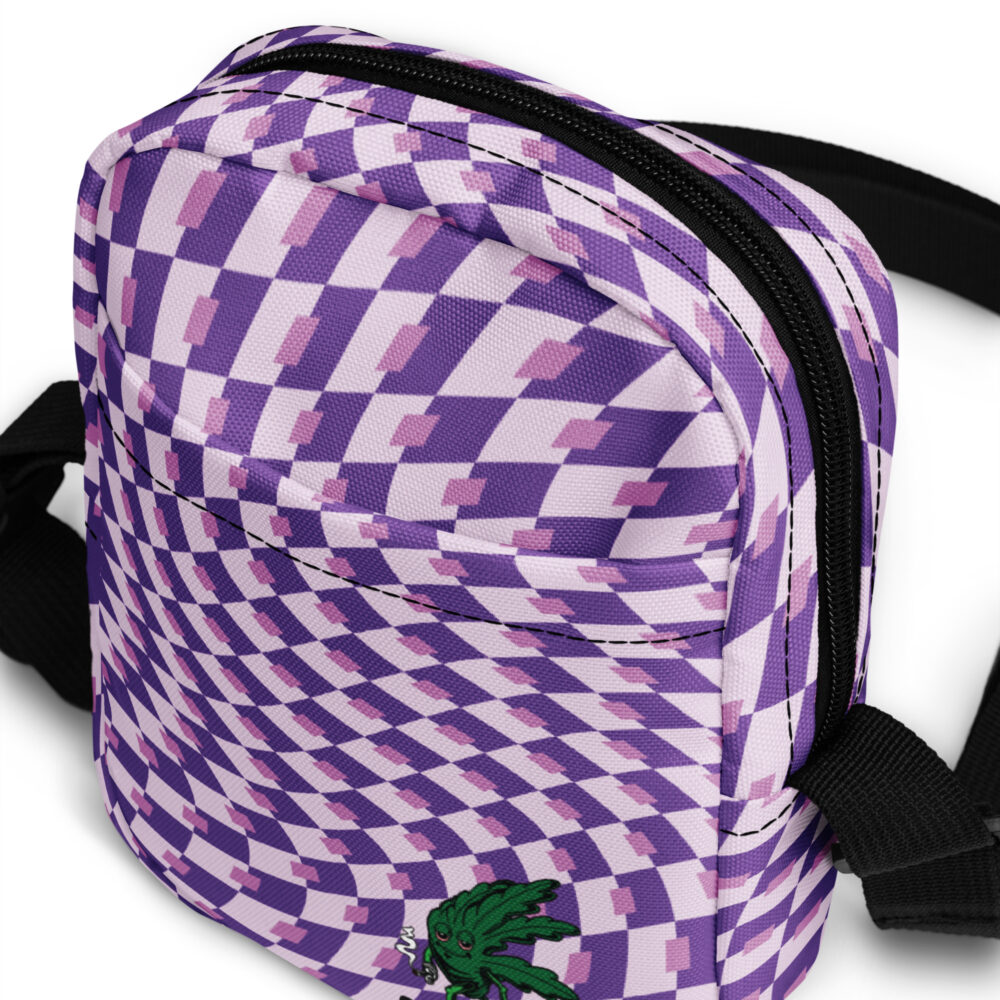 Rolling Stoned Utility Crossbody Bag - Granddaddy Purple