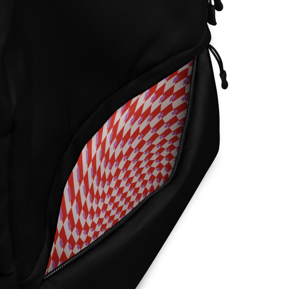 Rolling Stoned Backpack - Super Red Espresso Snowflake