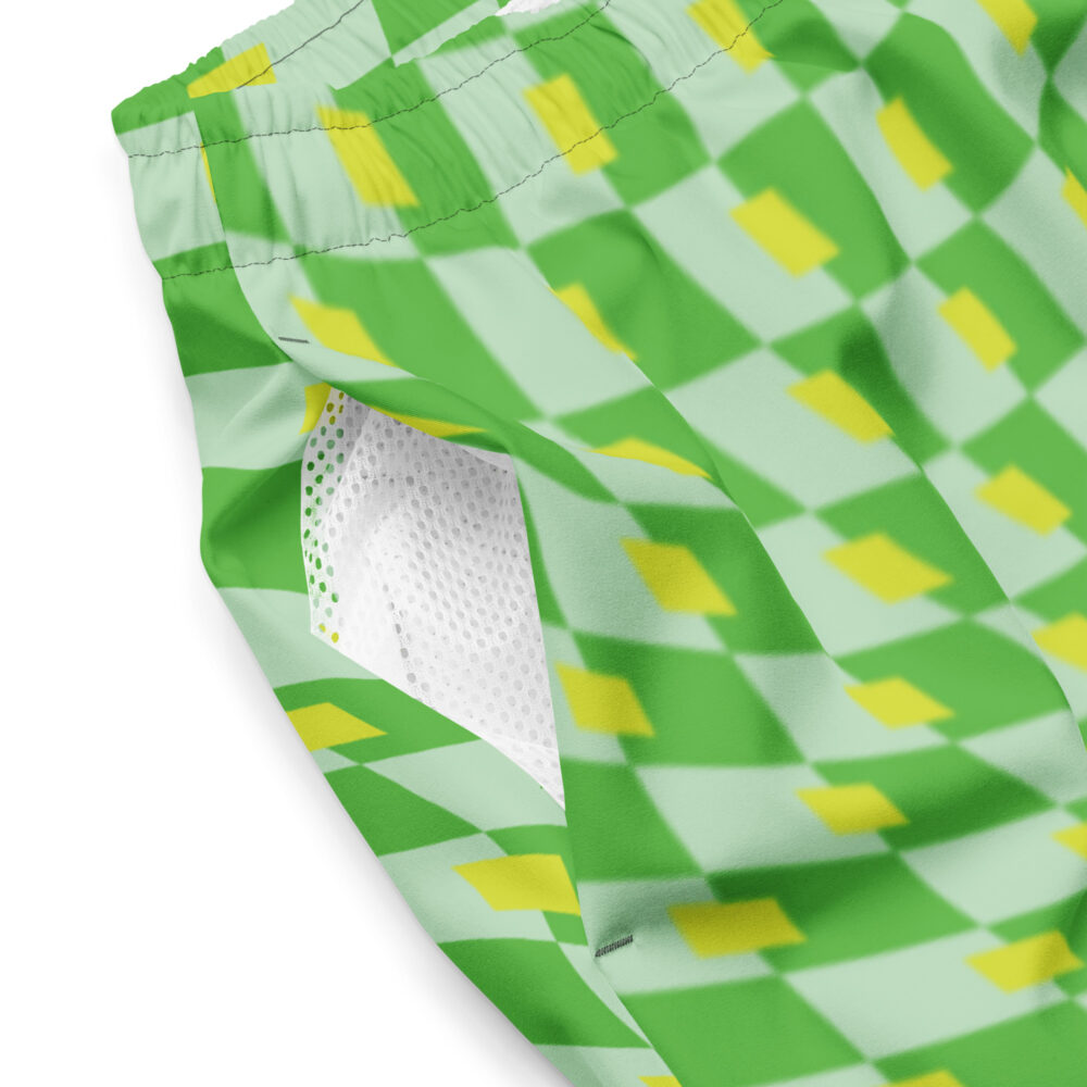 Rolling Stoned Swim Trunks - Pineapple Express