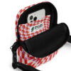 Rolling Stoned Utility Crossbody Bag – Super Red Espresso Snowflake