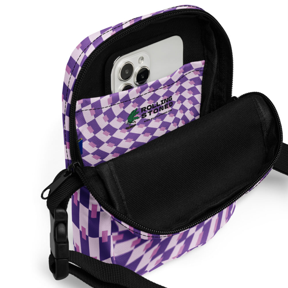 Rolling Stoned Utility Crossbody Bag - Granddaddy Purple