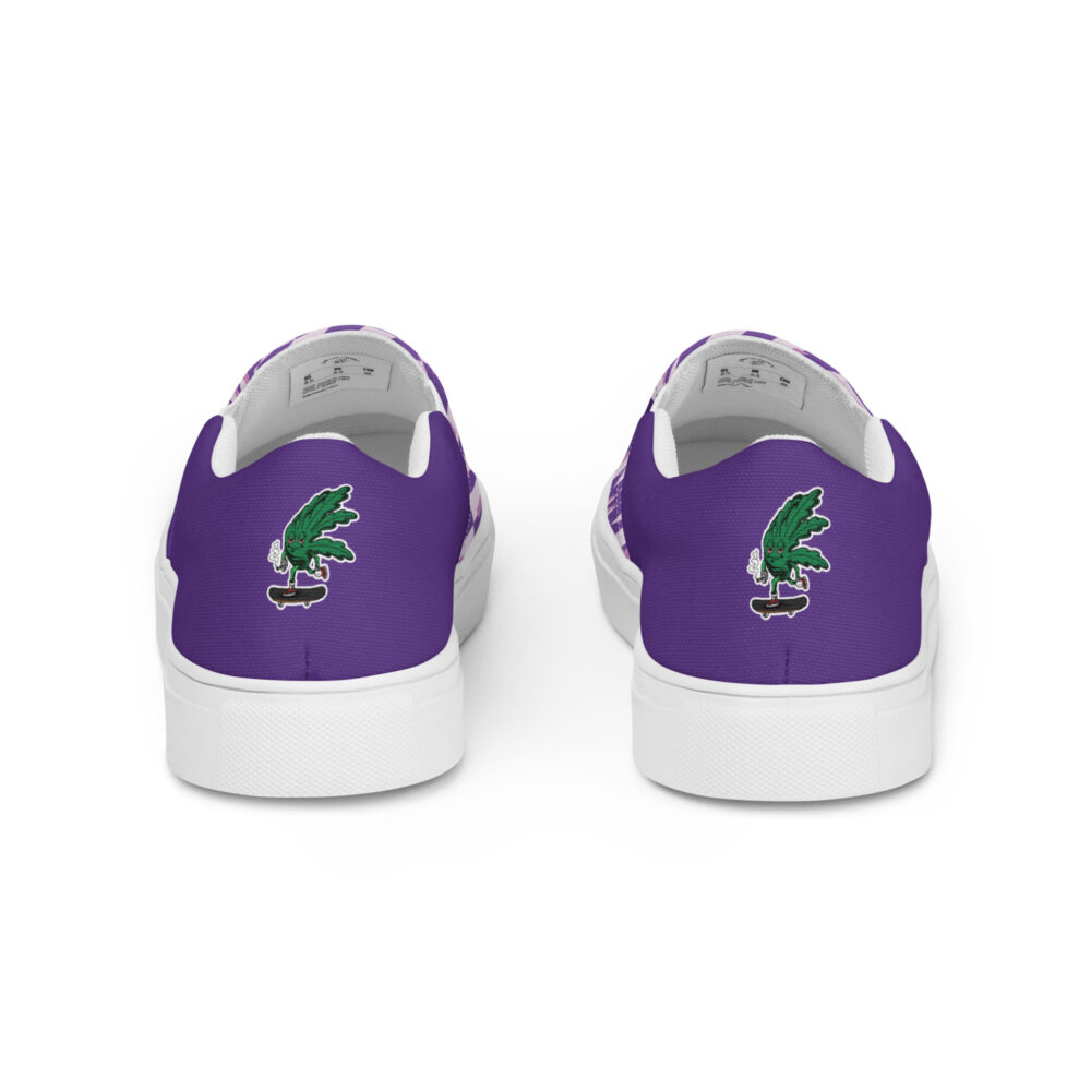 Rolling Stoned Slip-on Canvas Shoes - Grandaddy Purple
