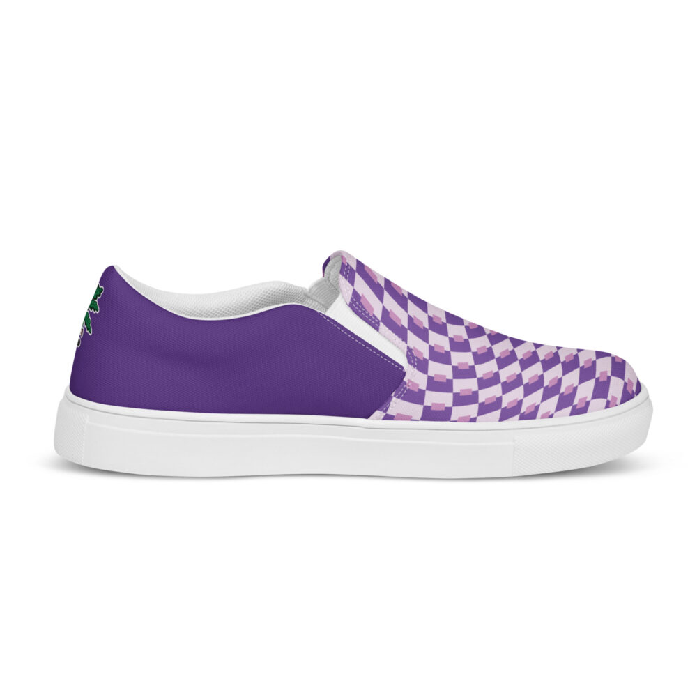 Rolling Stoned Slip-on Canvas Shoes - Grandaddy Purple