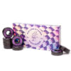 Rolling Stoned Precision Stainless Steel 8mm Bearings - Purple Quads