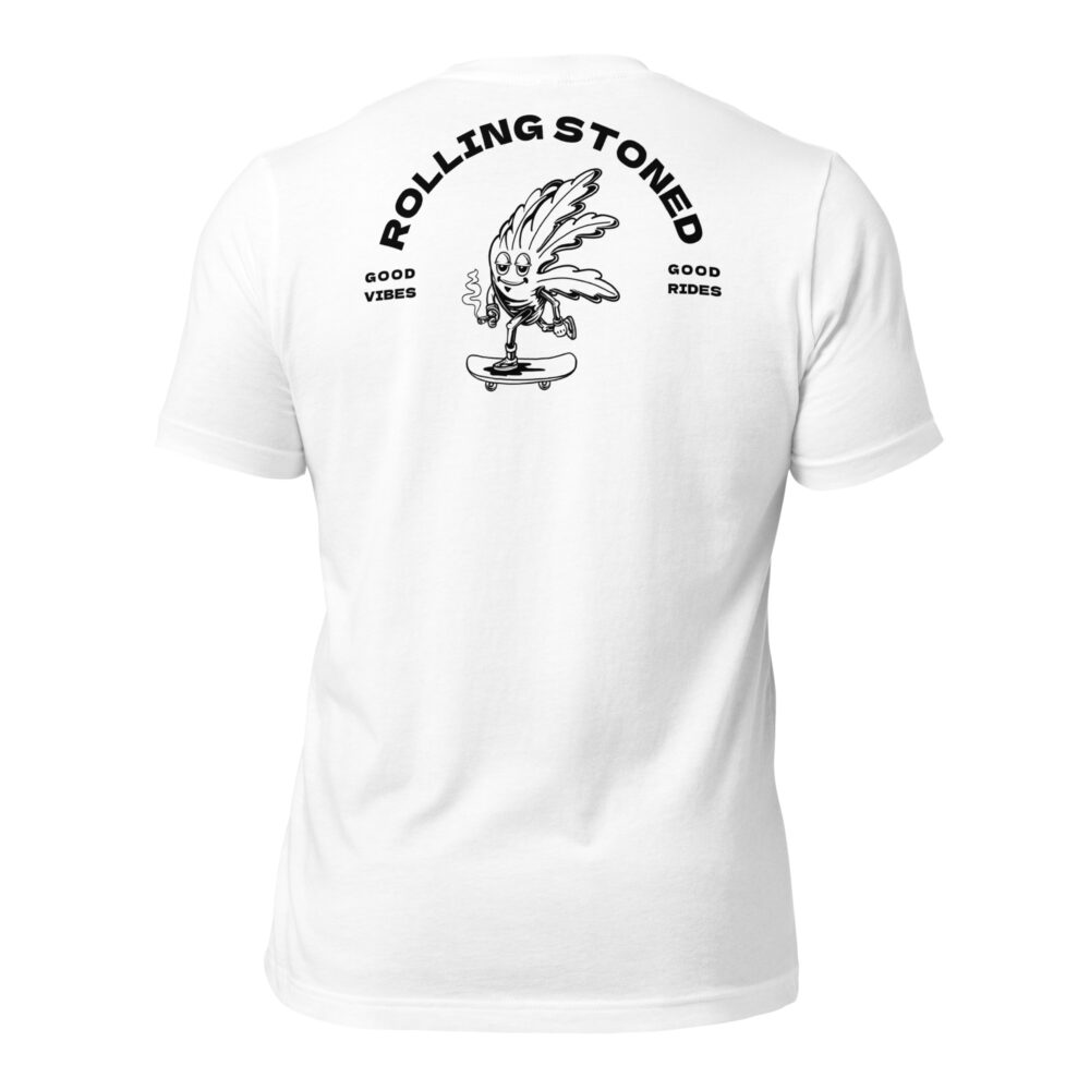 Rolling Stoned Vintage Skateboard T-Shirt