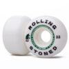 Rolling Stoned Skateboard Wheel Set - High Performance Skateboard Wheels, 99a, 53mm