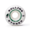 Rolling Stoned Skateboard Wheel Set - High Performance Skateboard Wheels, 99a, 53mm