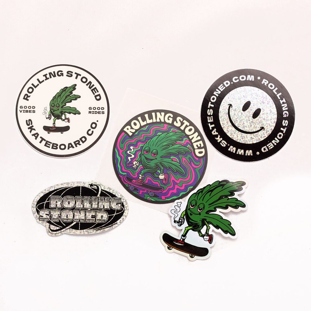 Rolling Stoned Sticker Pack